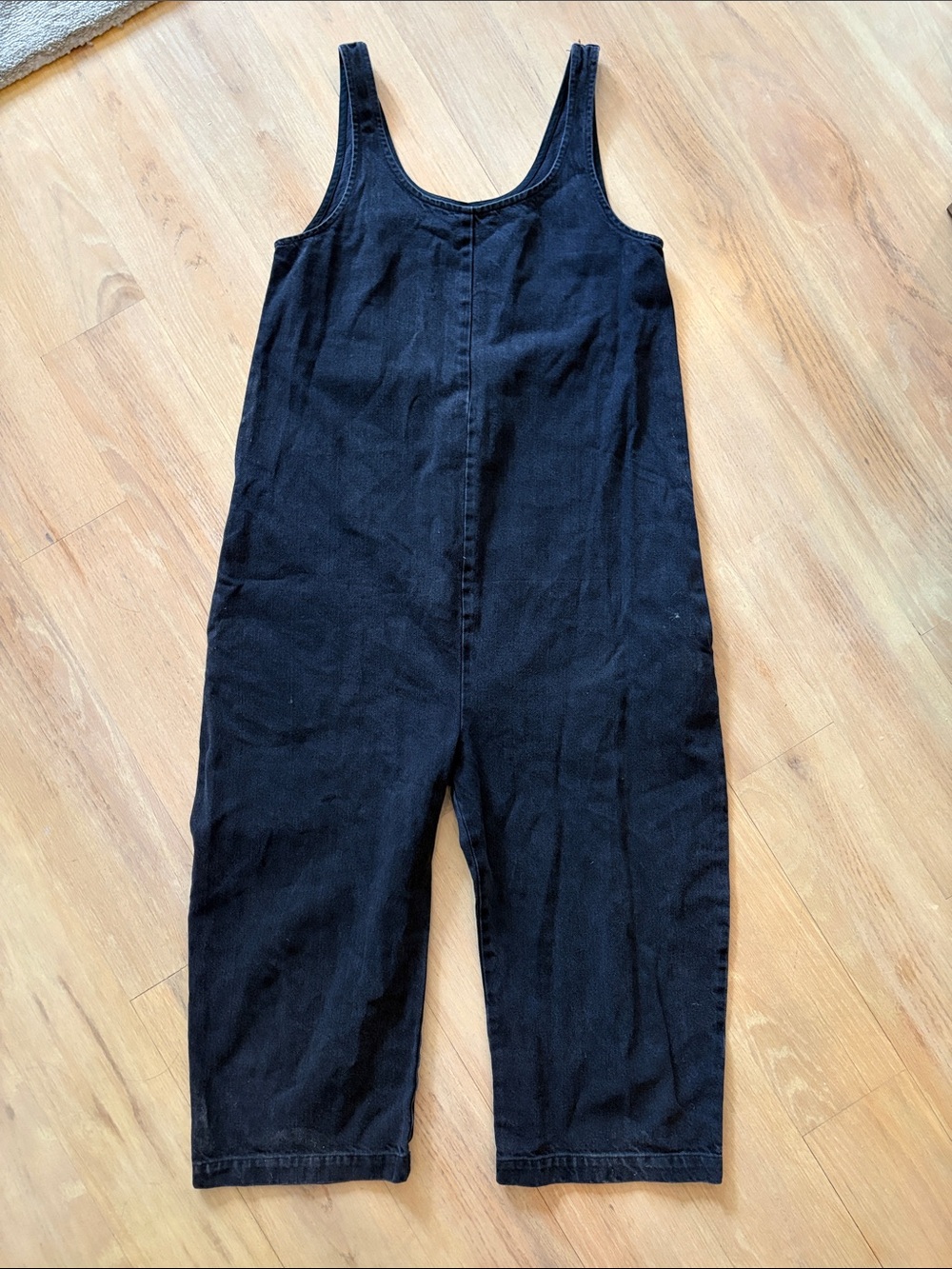 Ilana Kohn Black Sleeveless Wide-Leg Jumpsuit